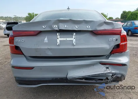 2024 Volvo S60 B5 Plus Dark Theme from USA, damaged, VIN 7JRL12TL2RG301001